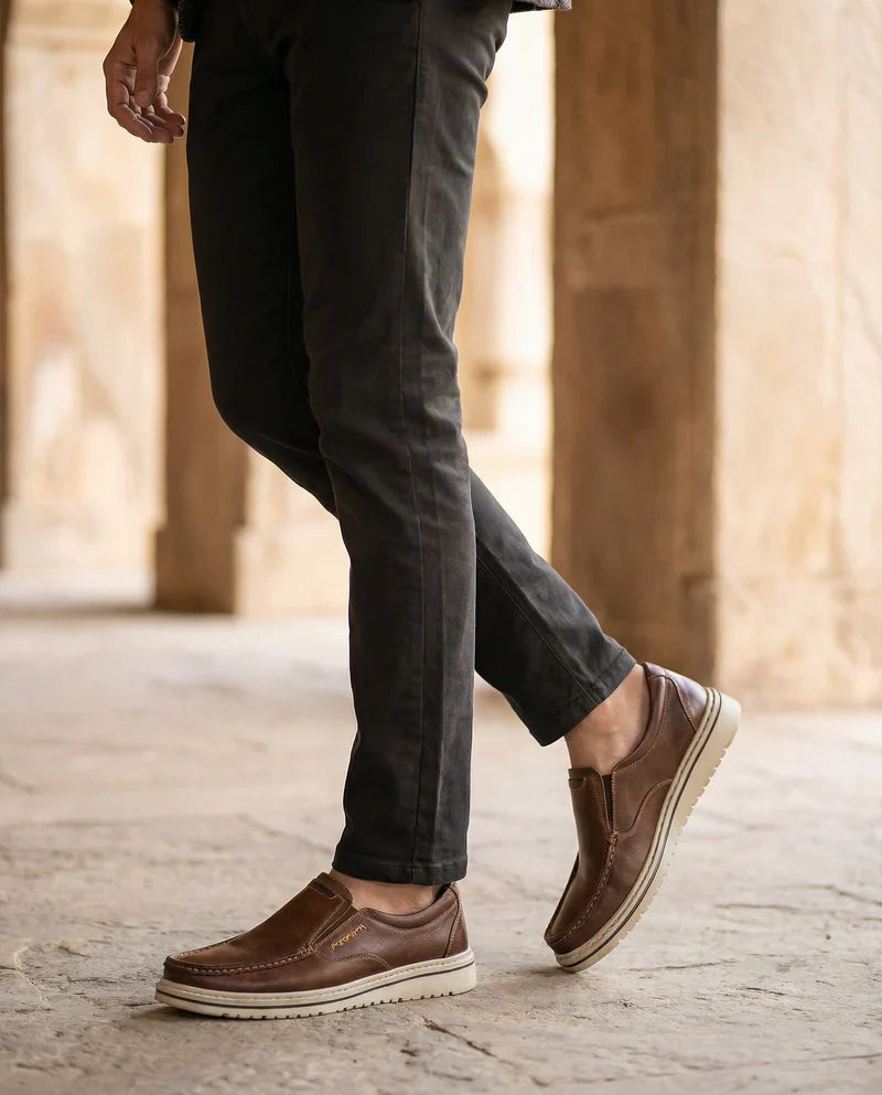 Chaussures Décontractées en Effet Cuir pour Hommes