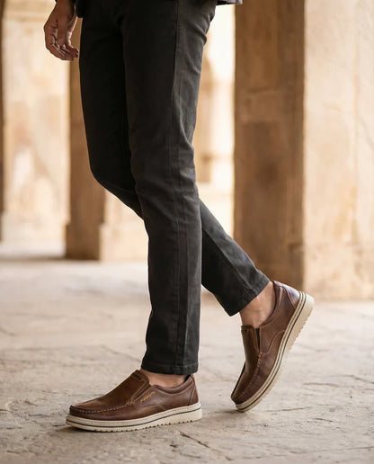 Chaussures Décontractées en Effet Cuir pour Hommes
