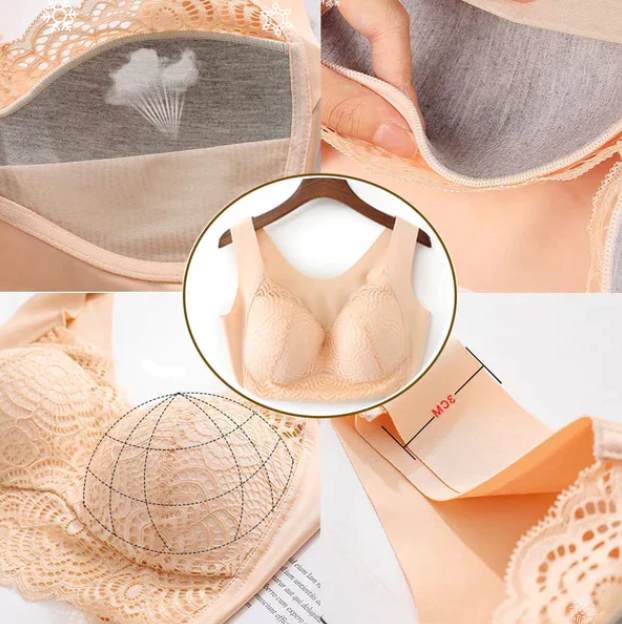 Ensemble de soutien-gorge et soutien-gorge de maintien en dentelle sans coutures Ultimate Lift (3 pièces)