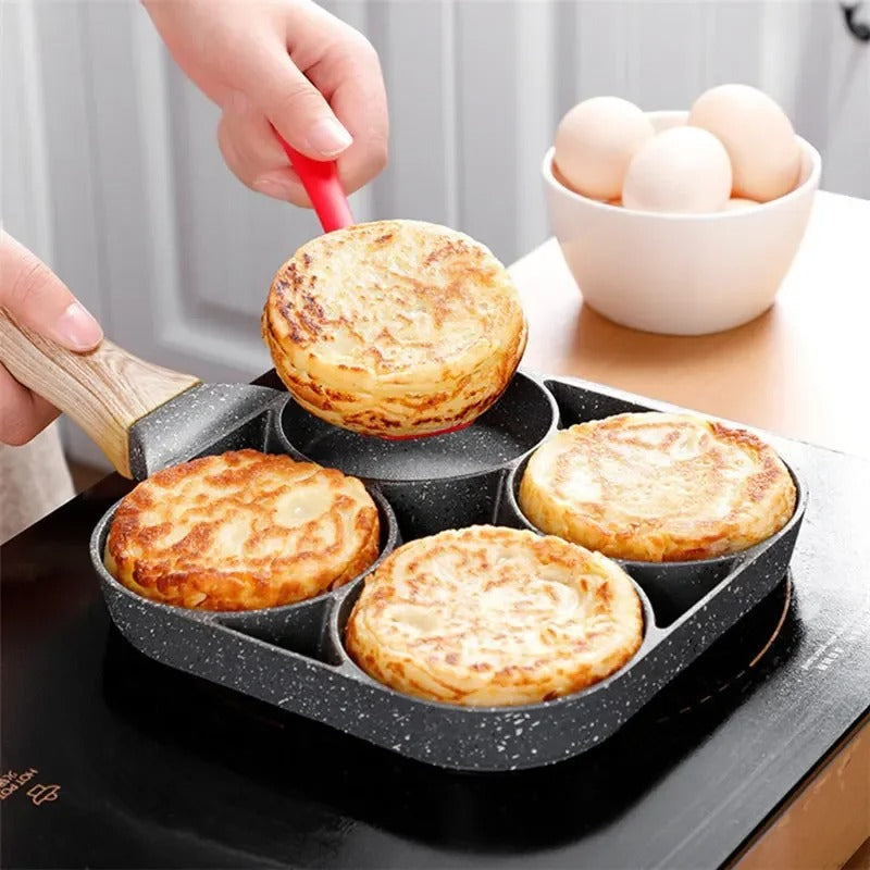 Poêle à petit-déjeuner en pierre Maifan à plusieurs compartiments