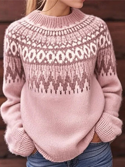 Pull en maille confortable et élégant pour femme