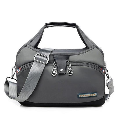 Sac bandoulière antivol multipoches en nylon pour femme