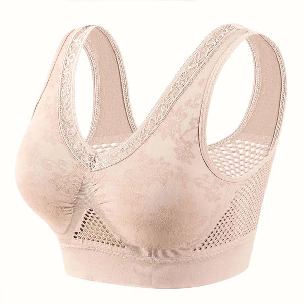 Soutien-gorge de Maintien Sans Armatures en Dentelle