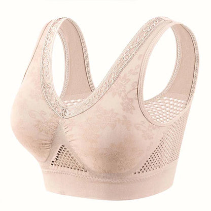 Soutien-gorge de Maintien Sans Armatures en Dentelle