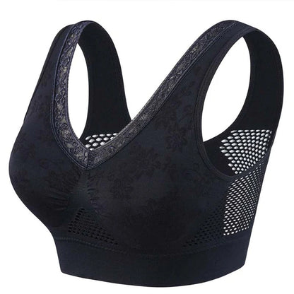 Soutien-gorge de Maintien Sans Armatures en Dentelle
