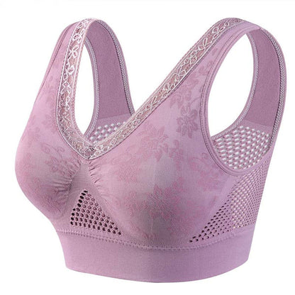 Soutien-gorge de Maintien Sans Armatures en Dentelle