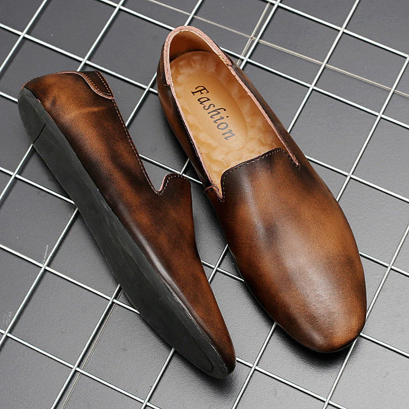 Chaussures plates souples à bout pointu pour Hommes